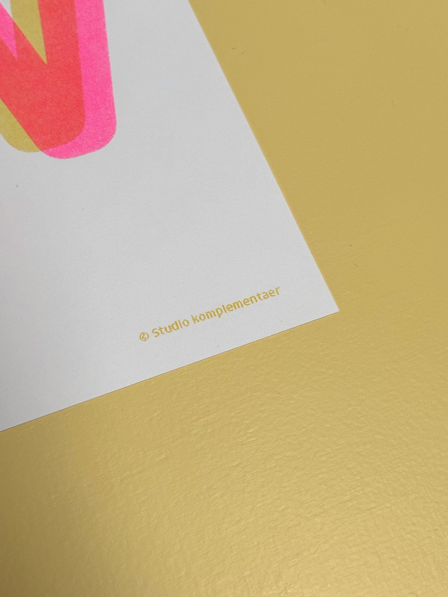 NOW WOW Plakat | Risographie
