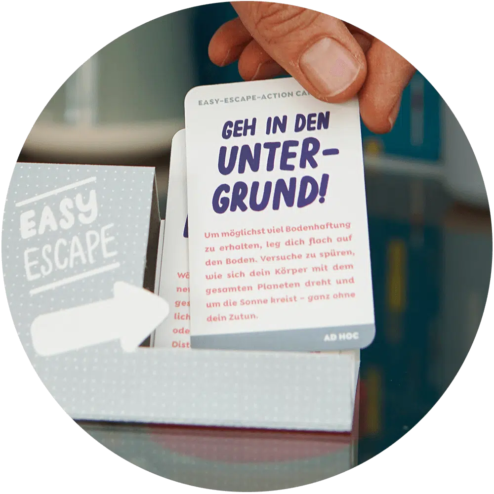 WNS | EASY-ESCAPE-ACTION-CARDS | Bastelanleitung