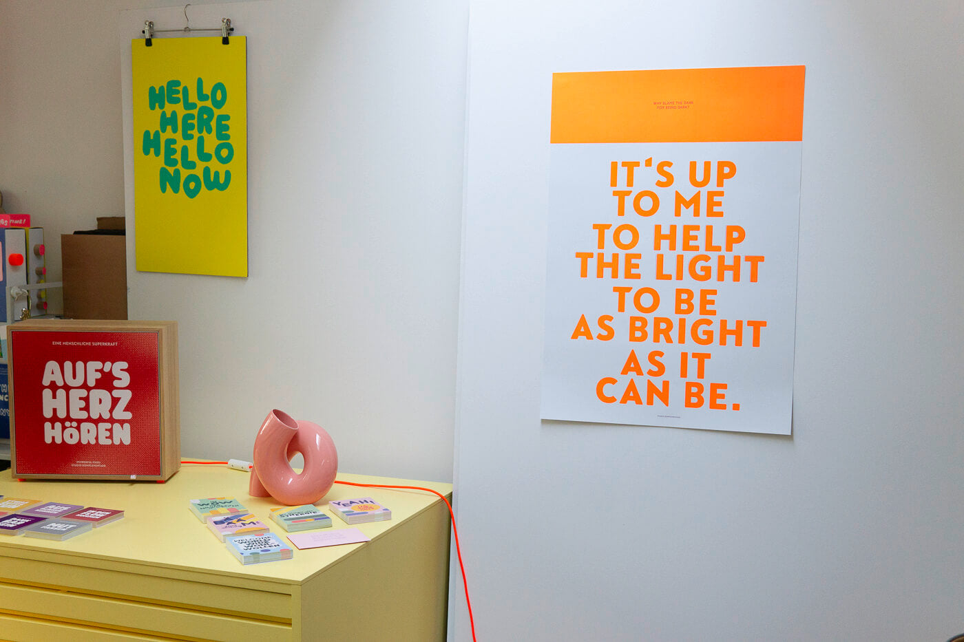 HELP THE LIGHT Plakat | A1 Offset