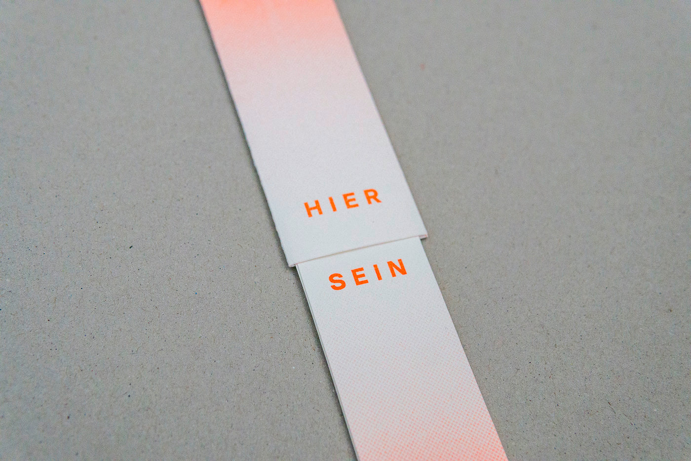 SELFSYNC Slider | Papierobjekt