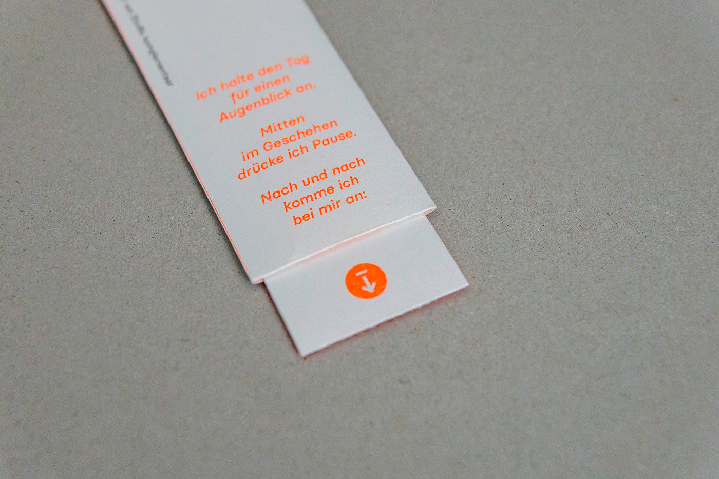 SELFSYNC Slider | Papierobjekt