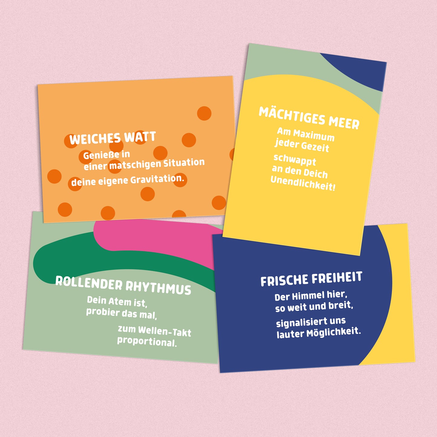 WONDERWHEEL Poems | Postkarten-Set 3 › Meer