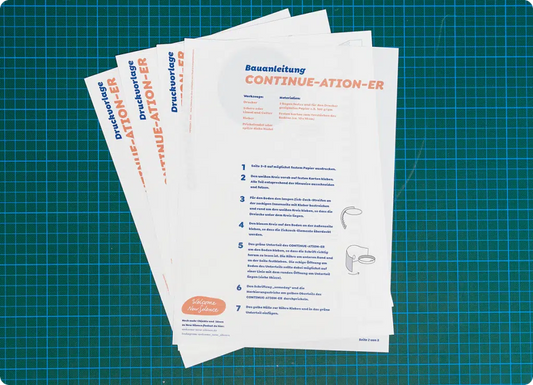 WNS | CONTINUE-ATION-ER | Bastelanleitung